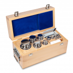 E1 1 mg - 5 kg Gewichtsatz im Holzetui