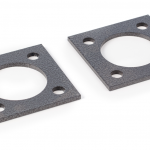 Fußplatten-Paar (1 Stück ) Stahl