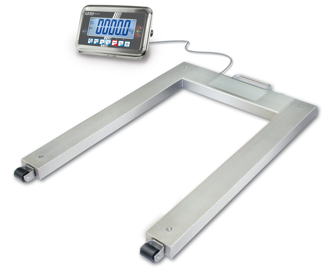 Palettenwaage - Edelstahl Max 1500 kg | e=0