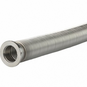 VACCUBRAND Edelstahlschlauch mit Kleinflanschen