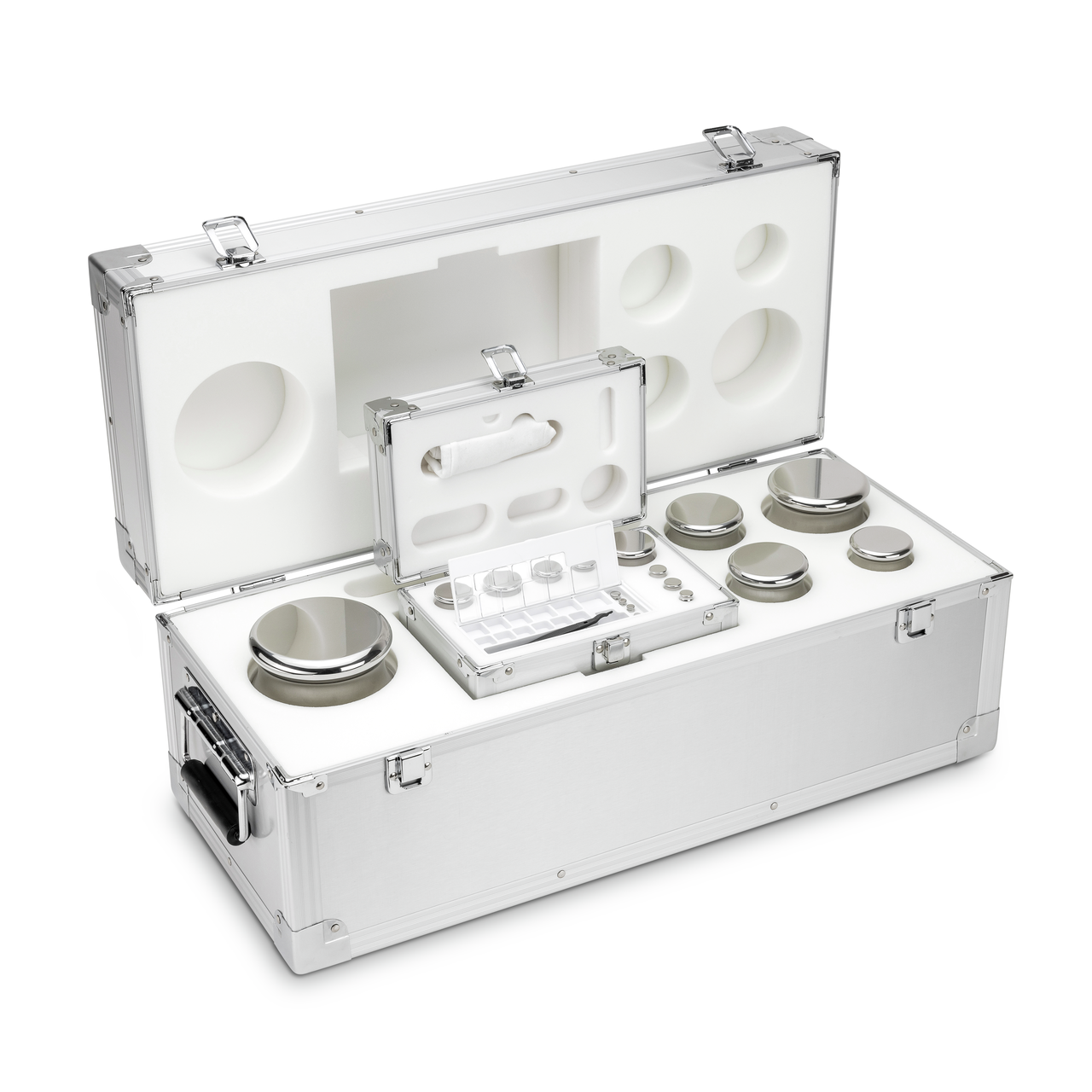 KERN Gewichtsatz 312-096 E2 1 g - 10 kg Gewichtsatz im Aluminiumetui