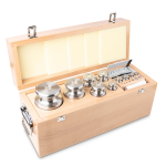F2 1 mg - 10 kg Gewichtsatz im Holzetui