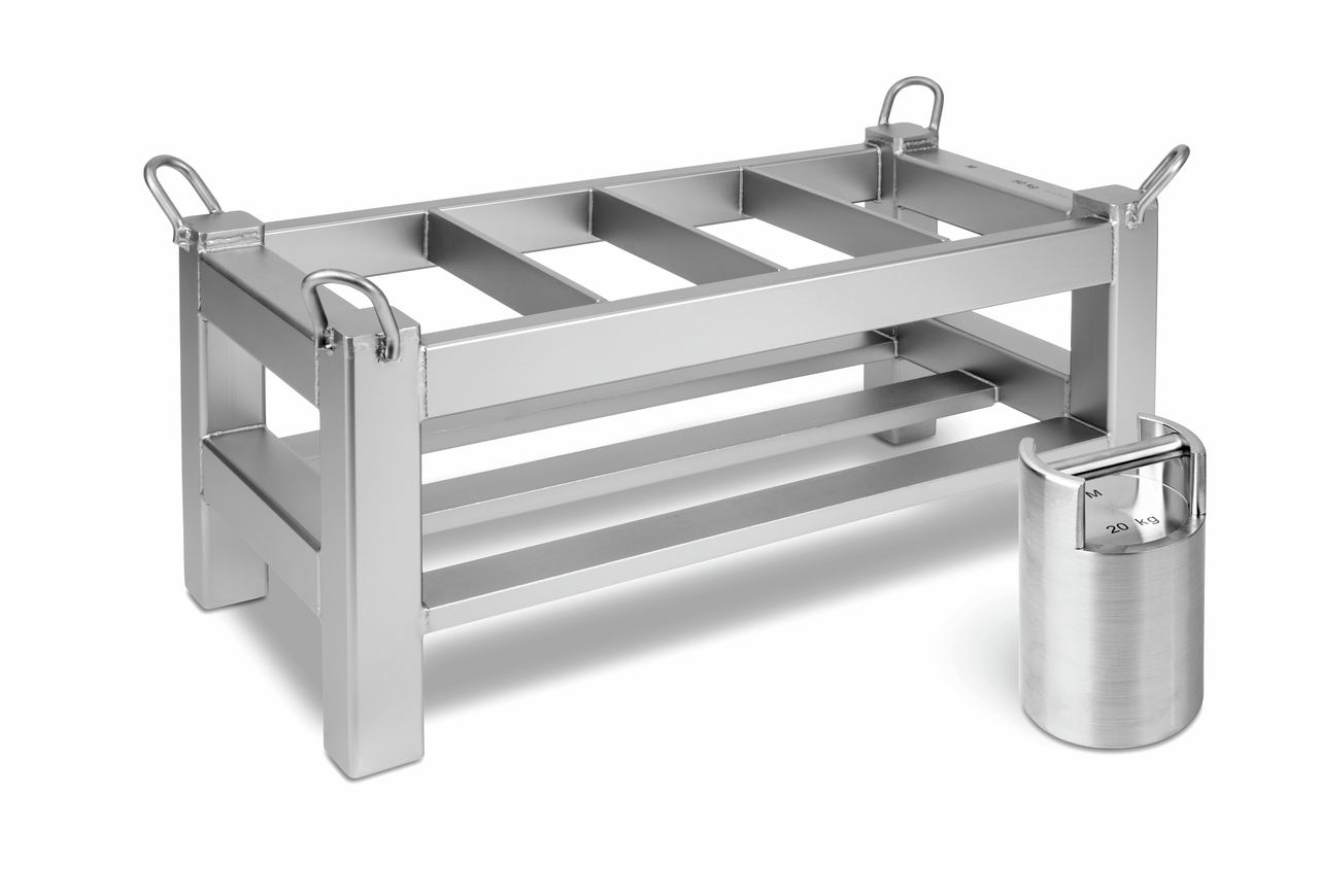 Gewichtskorb 20kg M1 für 100kg Checkweights (10kg / 20kg) - Ges