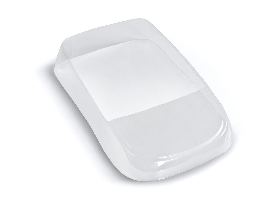 Arbeitsschutzhaube über Tastatur und Gehäuse für FOB (180x170 mm)