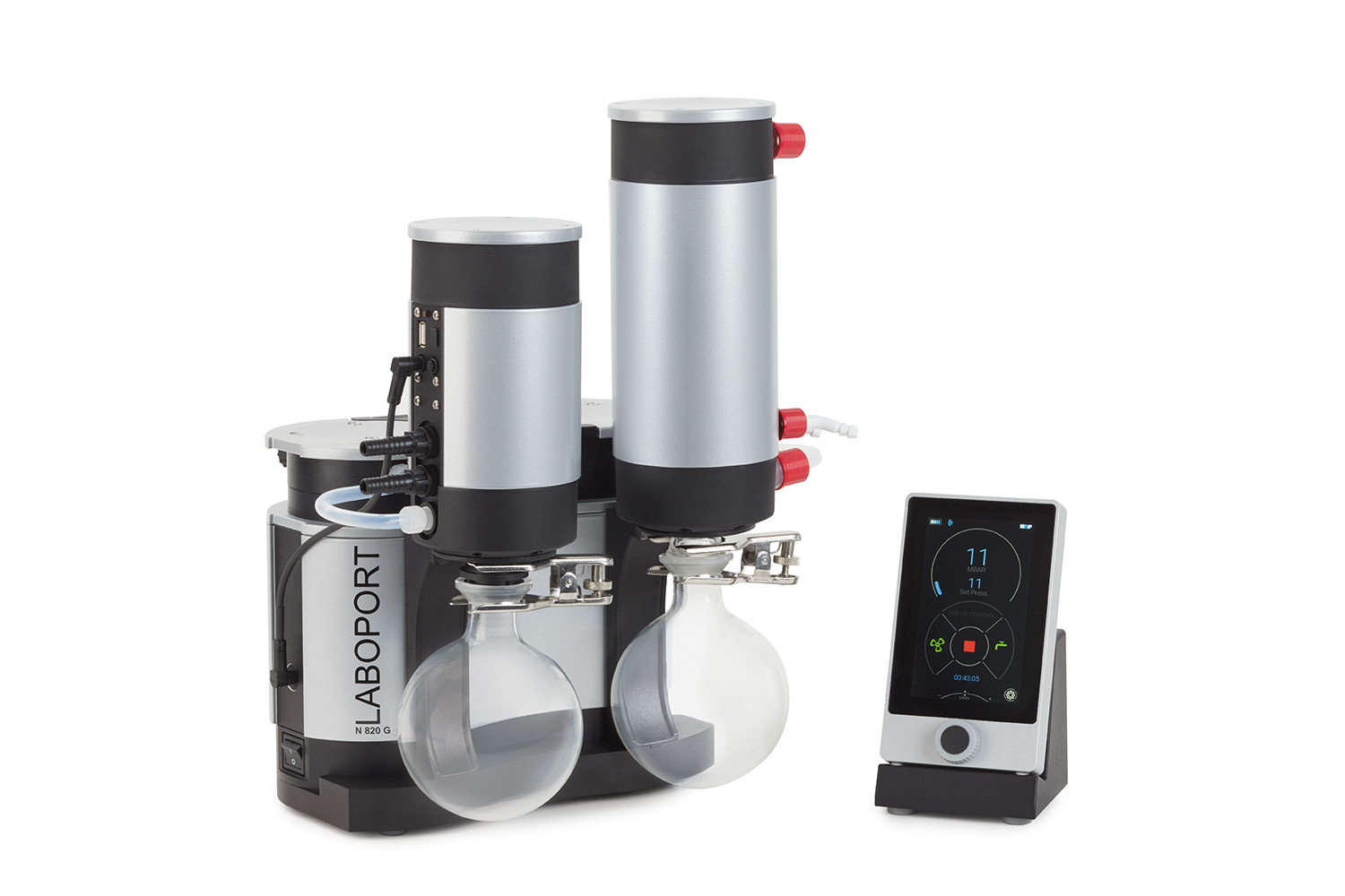 Chemiefeste Membran-Vakuumpumpe mit PTFE Pumpenköpfen