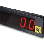 Großanzeige schwarz