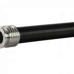 VACCUBRAND PTFE-Schlauch (antistatisch) mit Kleinflanschen