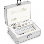 KERN & Sohn Gewichtsatz 303-036 (OIML-Klasse E1, Nennwert 1 mg - 100 g, Knopf, Edelstahl poliert, im Aluminiumetui)