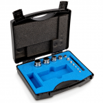 KERN & Sohn Gewichtsatz 304-044 (OIML-Klasse E1, Nennwert 1 g - 200 g, Knopf, Edelstahl poliert, im Kunststoffkoffer)