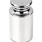 KERN & Sohn Prüfgewicht 307-12 (OIML-Klasse E1, Nennwert 2 kg, Knopf, Edelstahl poliert)