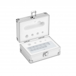 KERN & Sohn Aluminium-Gewichtsetui 313-020-600 (für Nennwerte 1 mg - 50 g | für Klassen E1 - M1 | für Bauform Knopf/Kompakt)