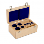 KERN & Sohn Holz-Gewichtsetui 313-070-100 (für Nennwerte 1 mg - 2 kg | für Klassen E1+E2+F1 | für Bauform Knopf/Kompakt)