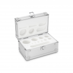 KERN & Sohn Aluminium-Gewichtsetui 314-060-600 (für Nennwerte 1 g - 1 kg | für Klassen E1 - M2 | für Bauform Knopf/Kompakt)