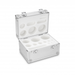 KERN & Sohn Aluminium-Gewichtsetui 314-070-600 (für Nennwerte 1 g - 2 kg | für Klassen E1 - M2 | für Bauform Knopf/Kompakt)