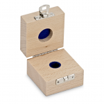 KERN & Sohn Holz-Gewichtsetui 317-050-100 (für Nennwerte 20 g | für Klassen E1+E2+F1 | für Bauform Knopf/Kompakt)