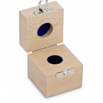 KERN & Sohn Holz-Gewichtsetui 317-060-100 (für Nennwerte 50 g | für Klassen E1+E2+F1 | für Bauform Knopf/Kompakt)
