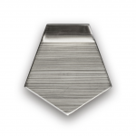 KERN & Sohn Prüfgewicht 318-06 (OIML-Klasse E2, Nennwert 50 mg, Plättchen, Edelstahl poliert)