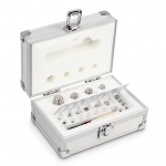 KERN & Sohn Gewichtsatz 323-026 (OIML-Klasse F1, Nennwert 1 mg - 50 g, Knopf, Edelstahl poliert, im Aluminiumetui)