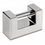 KERN & Sohn Prüfgewicht 326-37 (OIML-Klasse F1, Nennwert 10 kg, Block, Edelstahl poliert)