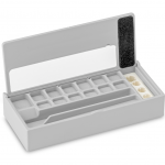 KERN & Sohn Gewichtsetui 328-222-410 (für Nennwerte 1 mg - 5 g | für Klassen E1 - M2 | für Bauform Knopf/Kompakt)