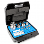 KERN & Sohn Gewichtsatz 333-084 (OIML-Klasse F2, Nennwert 1 mg - 5 kg, Knopf, Edelstahl feingedreht, im Kunststoff-Etui)