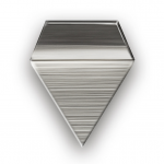 KERN & Sohn Prüfgewicht 338-01 (OIML-Klasse F2, Nennwert 1 mg, Plättchen, Edelstahl poliert)