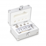 KERN & Sohn Gewichtsatz 343-026 (OIML-Klasse M1, Nennwert 1 mg - 50 g, Knopf, Edelstahl feingedreht, im Aluminiumetui)