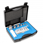 KERN & Sohn Gewichtsatz 343-054 (OIML-Klasse M1, Nennwert 1 mg - 500 g, Knopf, Edelstahl feingedreht, im Kunststoff-Etui)