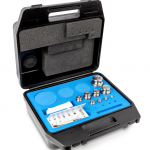 KERN & Sohn Gewichtsatz 343-064 (OIML-Klasse M1, Nennwert 1 mg - 1 kg, Knopf, Edelstahl feingedreht, im Kunststoff-Etui)