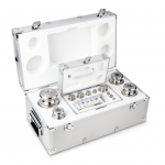 KERN & Sohn Gewichtsatz 343-086 (OIML-Klasse M1, Nennwert 1 mg - 5 kg, Knopf, Edelstahl feingedreht, im Aluminiumetui)