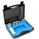 KERN & Sohn Gewichtsatz 344-054 (OIML-Klasse M1, Nennwert 1 g - 500 g, Knopf, Edelstahl feingedreht, im Kunststoff-Etui)