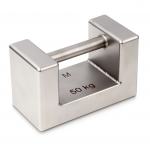 KERN & Sohn Prüfgewicht 346-09 (OIML-Klasse M1, Nennwert 50 kg, Block, Edelstahl)