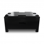 KERN & Sohn Prüfgewicht 346-85 (OIML-Klasse M1, Nennwert 2000 kg, Schwerlastgewicht, Stahl, lackiert)