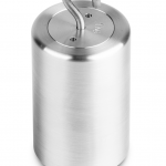 KERN & Sohn Prüfgewicht 347-116 (OIML-Klasse M1, Nennwert 1 kg, Hakengewicht, Edelstahl feingedreht)