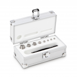 KERN & Sohn Gewichtsatz 354-026 (OIML-Klasse M2, Nennwert 1 g - 50 g, Knopf, Edelstahl feingedreht, im Aluminiumetui)