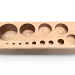 KERN & Sohn Holz-Gewichtsetui 362-960-300 (für Nennwerte 1 g - 1 kg | für Klassen M3 | für Bauform Knopf/Kompakt)