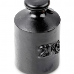 KERN & Sohn Prüfgewicht 366-95 (OIML-Klasse M3, Nennwert 2 kg, Knopf, Gusseisen lackiert)