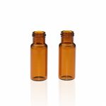2 ml Amber Glass 12 x 32 mm Flat Base 9-425 Screw Thread Vial. 100 Stück/Packung, 20 Packungen/Karton