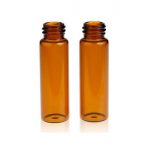 16 ml Amber Glass Sample Vial 22 x 72.5 mm 18-400 Screw Thread. 100 Stück/Packung, 10 Packungen/Karton