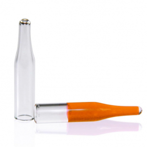 6 x 31mm Insert Clear Glass Conical Base. 100 Stück/Packung, 20 Packungen/Karton