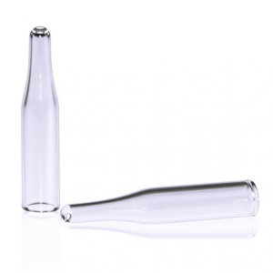 5 x 31mm Insert Clear Glass Conical Base. 100 Stück/Packung, 20 Packungen/Karton