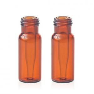 0.2 mL 9-425 Amber Glass Screw Thread Micro-Vial. 12 x 32mm. 100 Stück/Packung, 5 Packungen/Karton