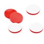 9-425 White PTFE / Red Silicone Septa 1 mm Thick. 100 Stück/Packung, 30 Packungen/Karton