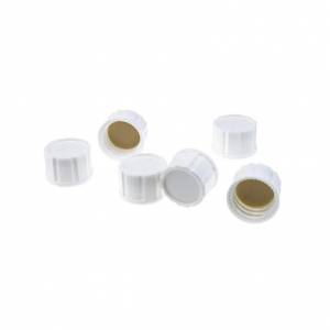 18-400 Natural PTFE / White Silicone Septa 1.5 mm thick. 100 Stück/Packung, 20 Packungen/Karton