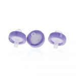 13 mm PVDF hydrophober Spritzenfilter  0,22 µm mit Außenring und Aufdruck. 100 Stück/Packung, 20 Packungen/Karton