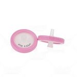 33 mm PTFE hydrophober Spritzenfilter 0,22 µm mit Außenring und Aufdruck. 100 Stück/Packung, 5 Packungen/Karton