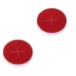 9-425 Red PTFE / White Silicone Septa 1 mm Thick PRE-SLIT(Cross Shape). 100 Stück/Packung, 30 Packungen/Karton