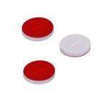 8-425 Red PTFE / White Silicone Septa 1.5 mm Thick PRE-SLIT. 100 Stück/Packung, 30 Packungen/Karton
