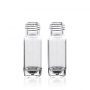 1.5 ml High Recovery Vial Clear Glass 12 x 32 mm Flat Base 9-425 Screw Thread. 100 Stück/Packung, 5 Packungen/Karton