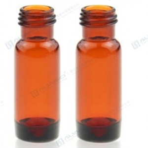 1.5 mL High Recovery Vial Amber Glass 12 x 32mm Flat Base 9-425 Screw Thread. 100 Stück/Packung, 5 Packungen/Karton